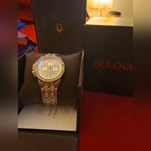 Bulova Octava Crystal Men's Chronograph time piece